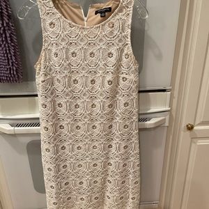 Sleeveless Lace Midi Dress
